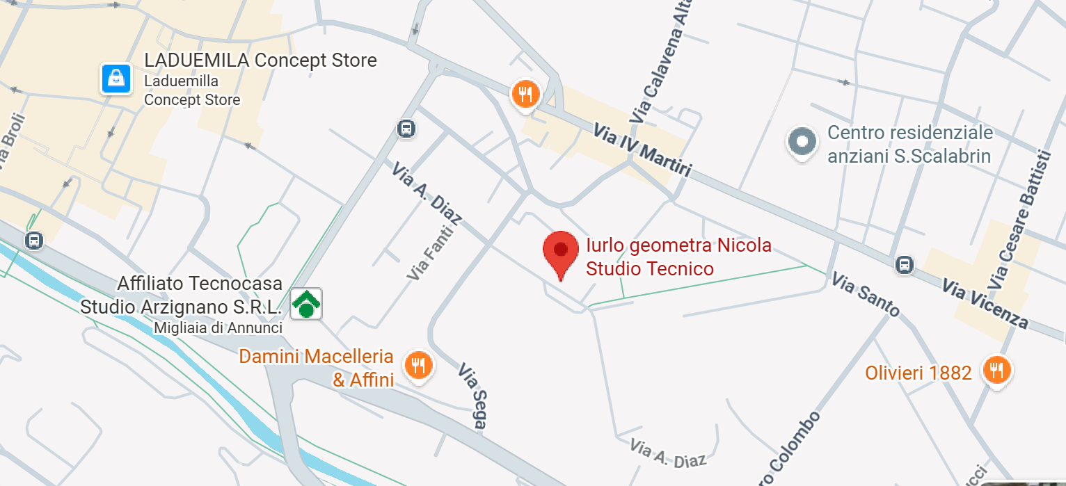 Mappa posizione ufficio